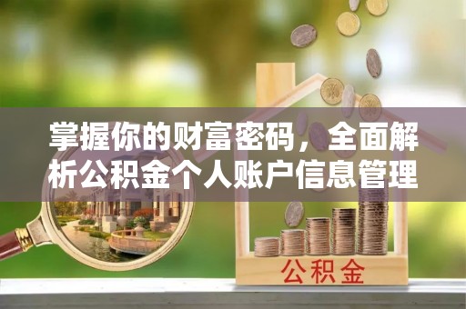 获嘉掌握你的财富密码，全面解析公积金个人账户信息管理